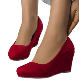 PA1 Red wedge pumps from Reine PA1 Red wedge pumps from Reine