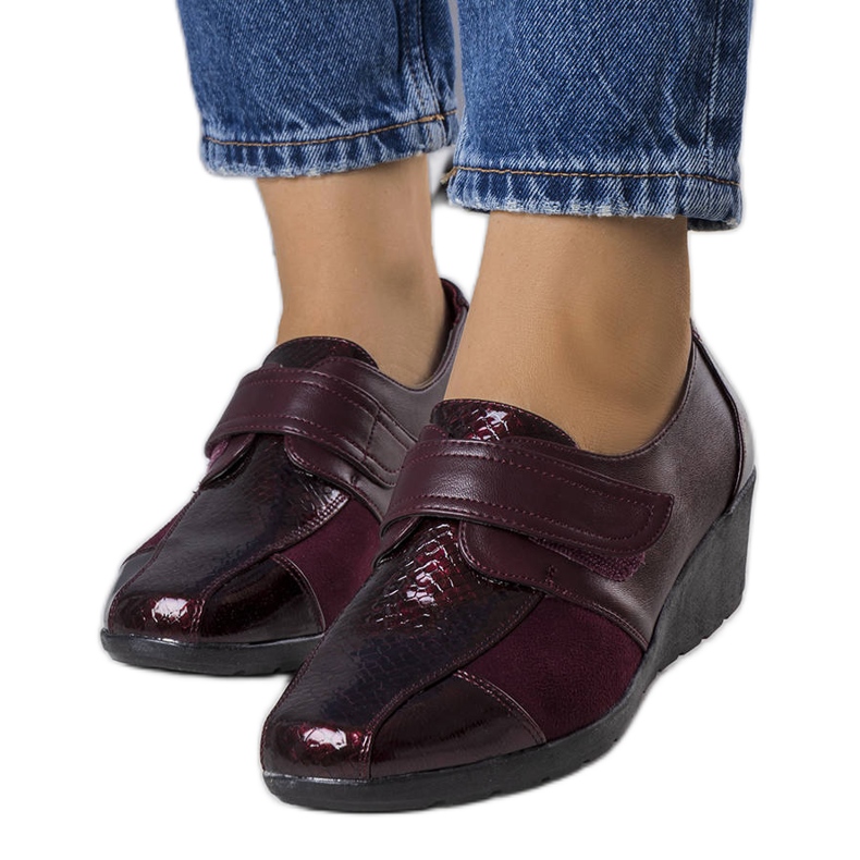 PA1 Maroon brogues from Andris red