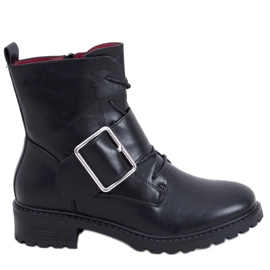 BM Lace-up boots Billy Black