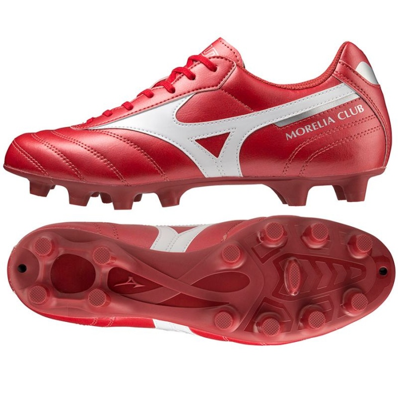 Mizuno Morelia Ii Club Md M P1GA221660 football shoes red oranges and reds