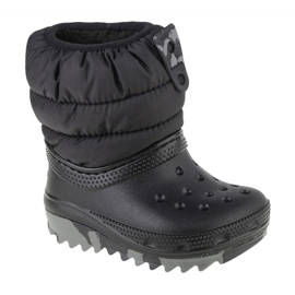 Crocs Classic Neo Puff Boot Toddler 207683-001 shoes black Crocs Classic Neo Puff Boot Toddler 207683-001 shoes black