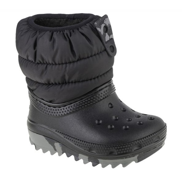 Crocs Classic Neo Puff Boot Toddler 207683-001 shoes black