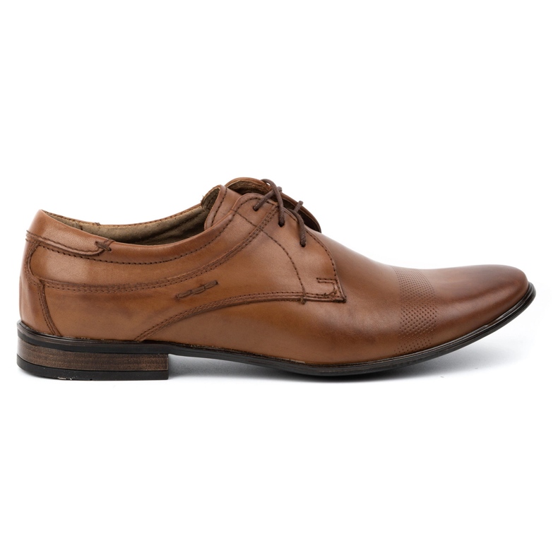 KOMODO Men's formal leather shoes 877L brown