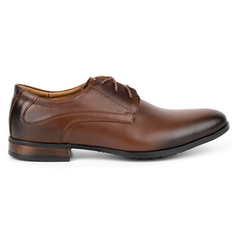Olivier Leather men's formal shoes 850MA brown