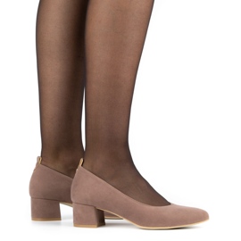 Ivbut Polish women's pumps 446IV dark beige Ivbut Polish women's pumps 446IV dark beige