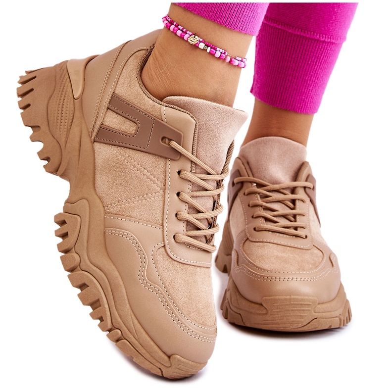 PG1 Fashionable Sport Shoes Sneakers Beige Frezio