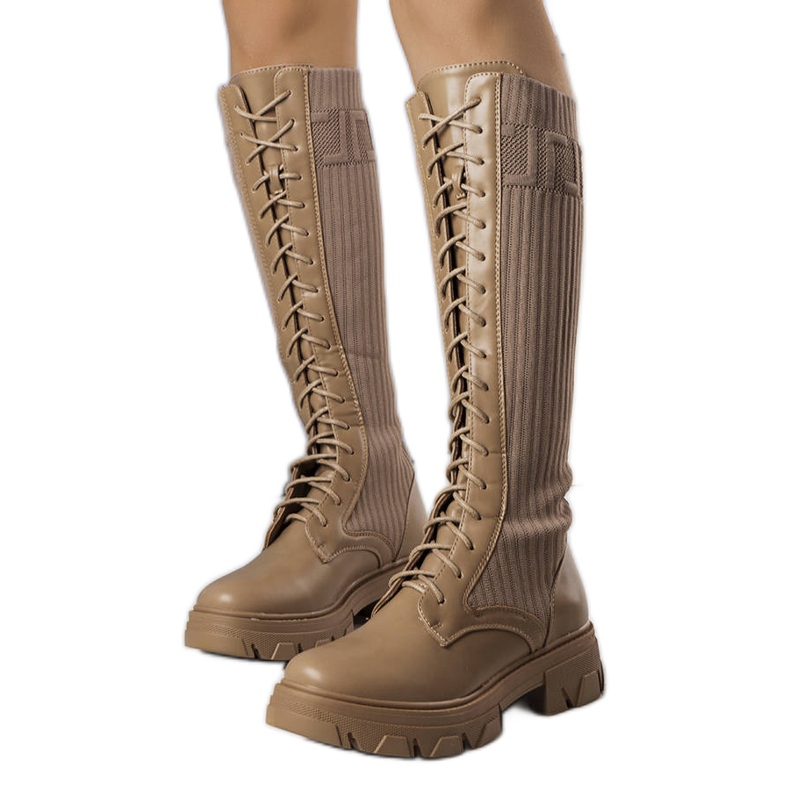 BM Brown lace-up boots from Montis