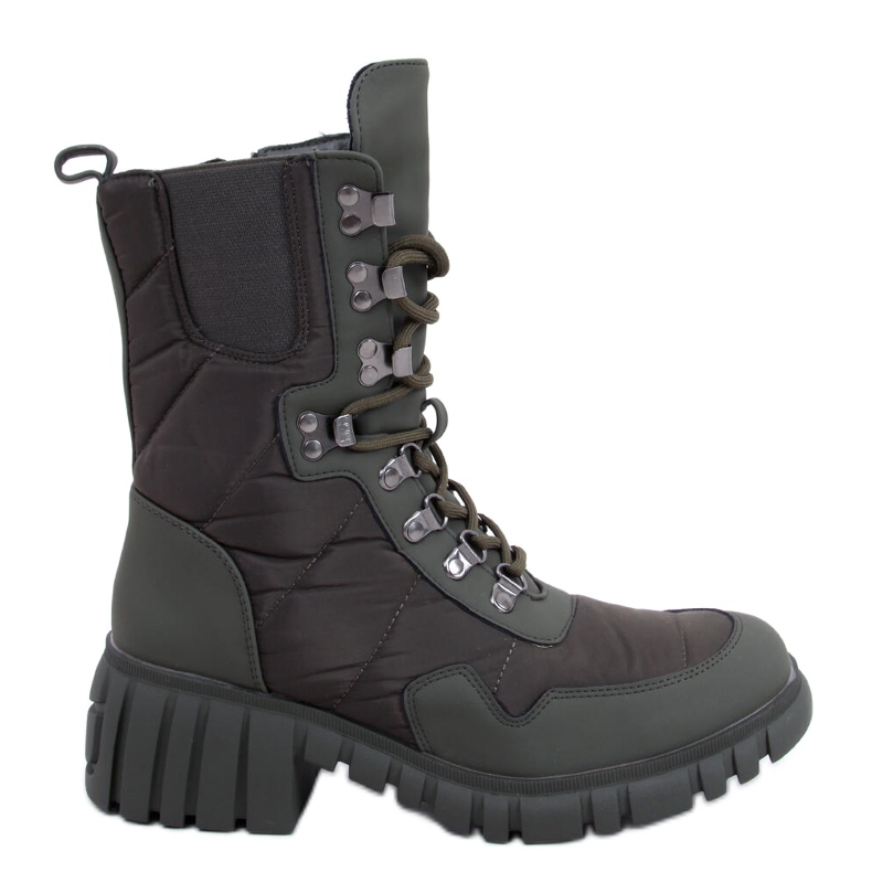 BM Jewel Green nylon boots BM Jewel Green nylon boots