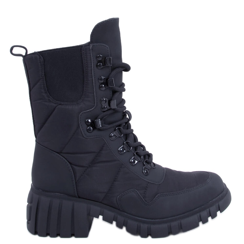BM Jewel Black nylon boots BM Jewel Black nylon boots