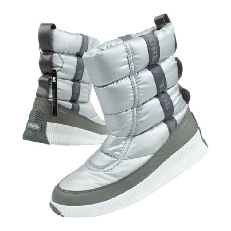 Sorel W NL3395-034 winter shoes silver grey