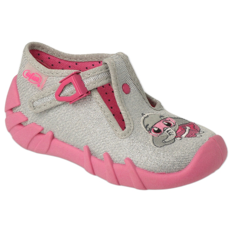 Befado children's shoes speedy 110N454 pink silver Befado children's shoes speedy 110N454 pink silver