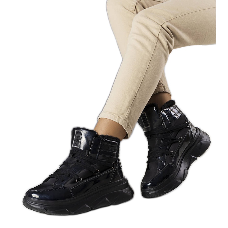 Big Star II274311 black snow boots Big Star II274311 black snow boots