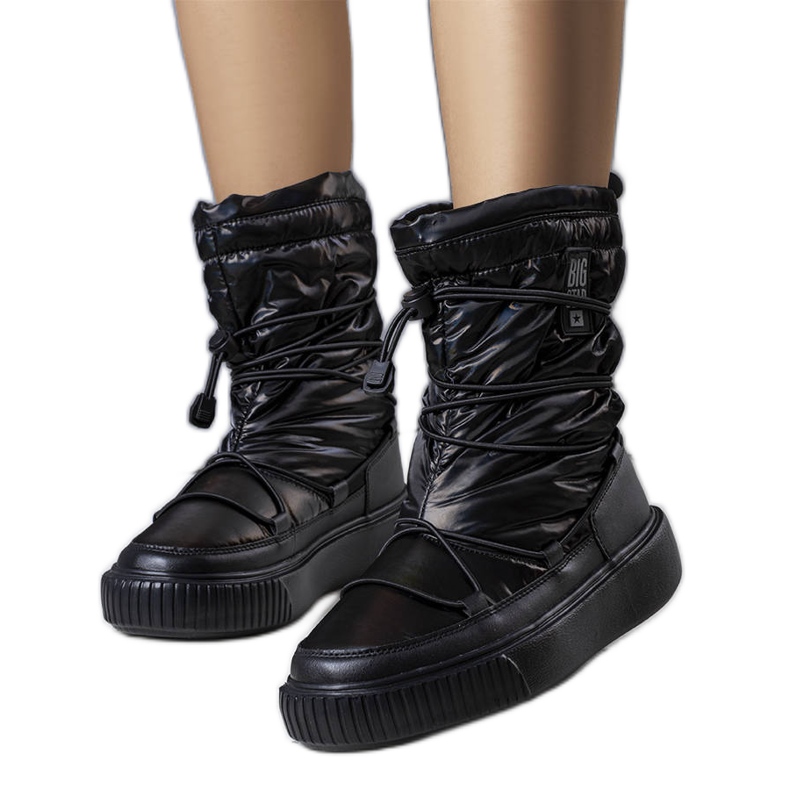 Big Star KK274193 906 black snow boots