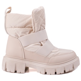 Women's Shelovet beige snow boots Women's Shelovet beige snow boots