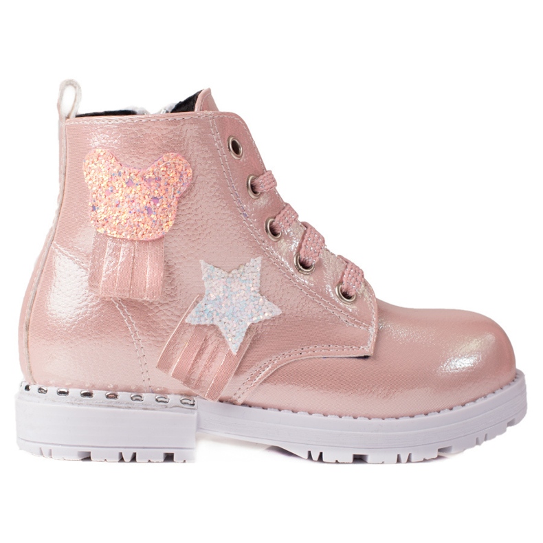 Girls' pink ankle boots Girls' pink ankle boots