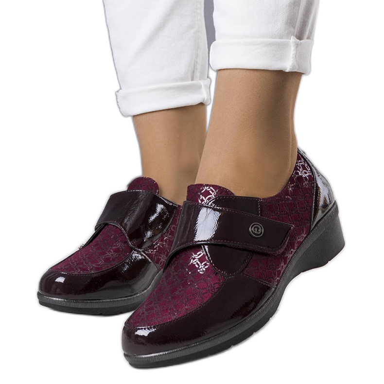 BM Maroon brogues from Drancy red