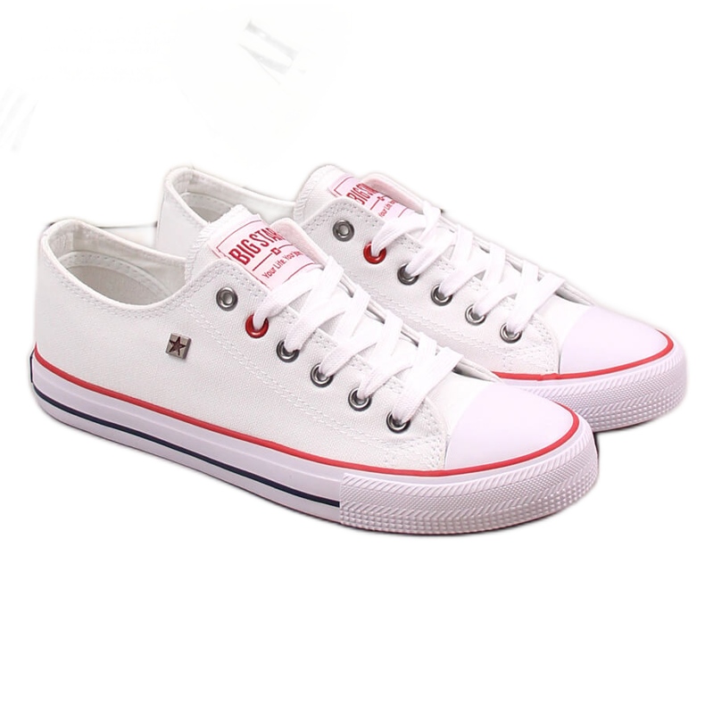 White half sneakers Big Star T274022