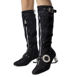 PA1 Black high heel boots from Carats PA1 Black high heel boots from Carats