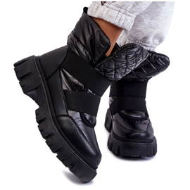 Women's Boots With Warming Black Feritos