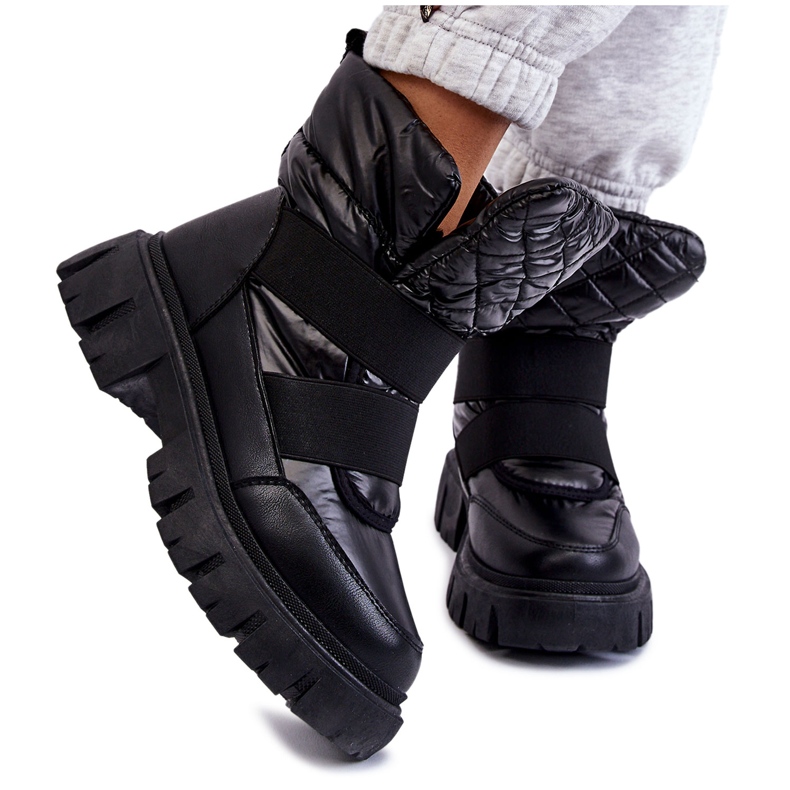 Women's Boots With Warming Black Feritos