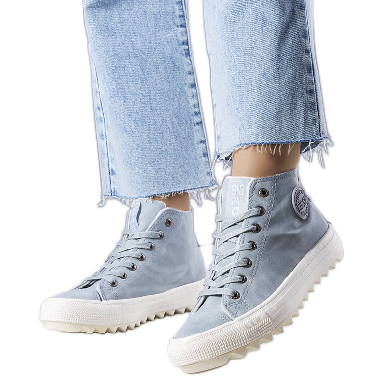 Blue insulated sneakers Big Star EE274115 Blue insulated sneakers Big Star EE274115