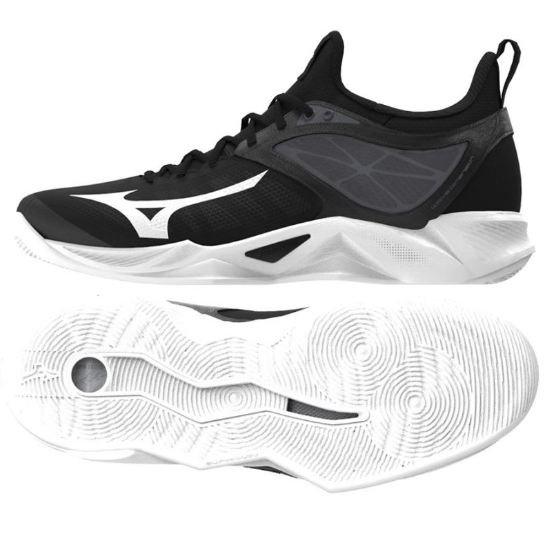 Mizuno Wave Dimension M V1GA224001 volleyball shoes black black