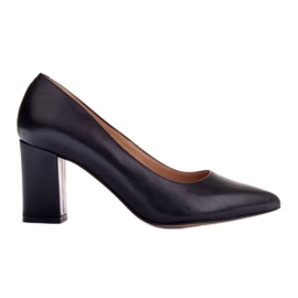 Marco Shoes Leather pumps black Marco Shoes Leather pumps black