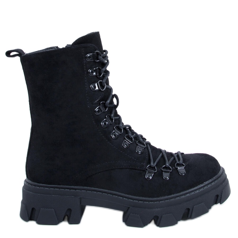 BM Conor Black lace-up worker boots