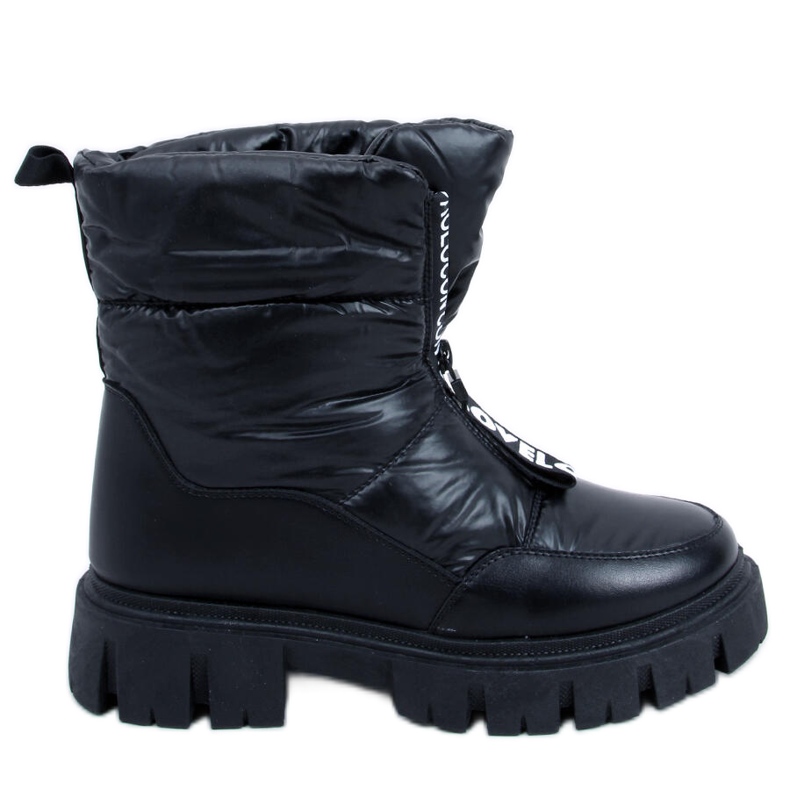 PA1 Wells Black women's snow boots
