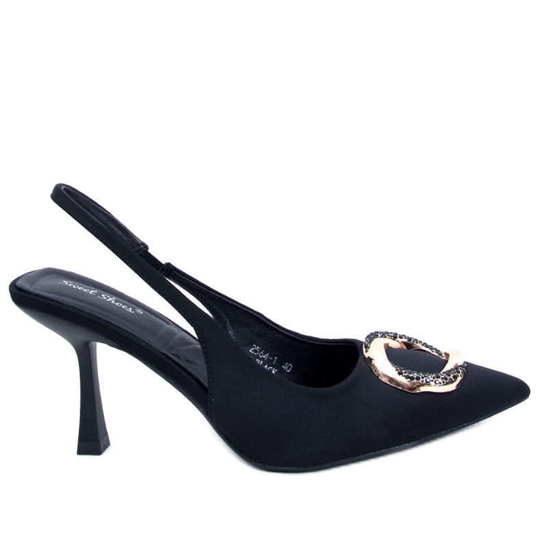 BM Open heel pumps from Constance Black