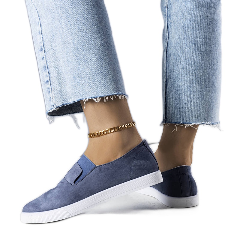 PA1 Blue eco-suede sneakers from Jamal PA1 Blue eco-suede sneakers from Jamal