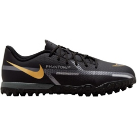 Nike Phantom GT2 Academy Tf Jr DC0817 007 football shoes black black