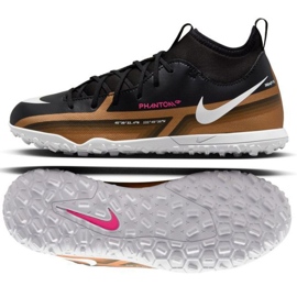 Nike Jr. Phantom GT2 Club Qatar Dynamic Fit Tf DR6063 810 shoes black black