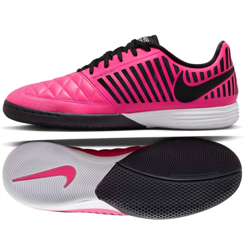 Nike LunarGato Ii Ic M 580456 605 football shoes pink roses and purples
