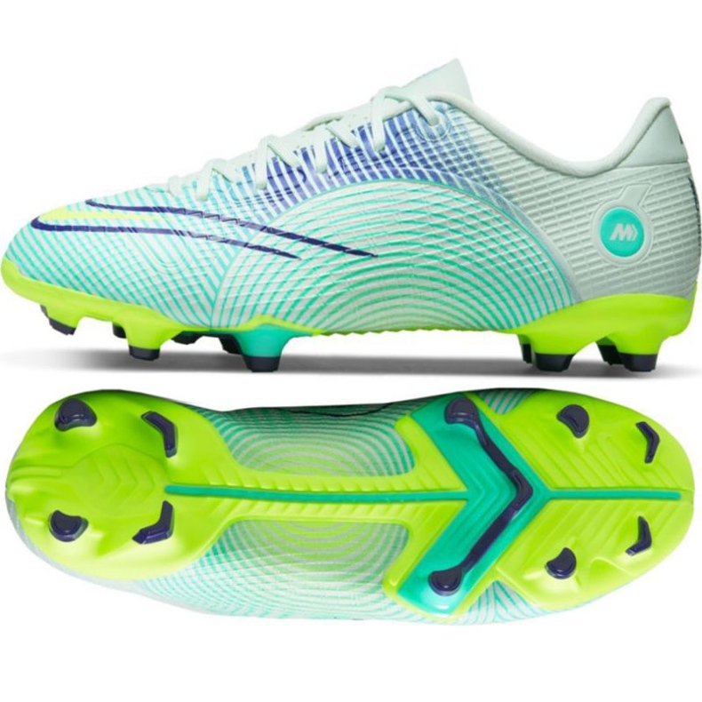 Football shoes Nike Mercurial Vapor 14 Academy Mds FG/MG Jr CV0813 375 multicolored blue