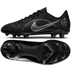 Nike Mercurial Vapor 14 Club FG/MG Jr DJ2895 007 football shoes black black Nike Mercurial Vapor 14 Club FG/MG Jr DJ2895 007 football shoes black black