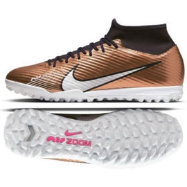 Nike Zoom Mercurial Superfly 9 Academy Qatar Tf M DR5948 810 football shoes gold,brown golden
