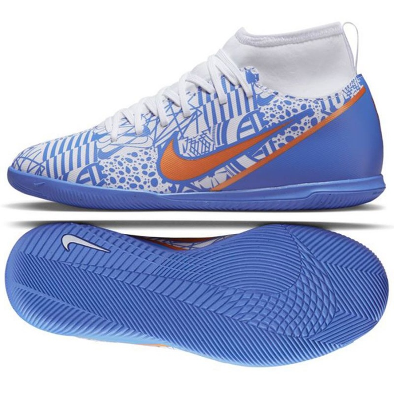 Nike Mercurial Superfly 9 Club CR7 Ic Jr DQ5327 182 football shoes blue blue Nike Mercurial Superfly 9 Club CR7 Ic Jr DQ5327 182 football shoes blue blue