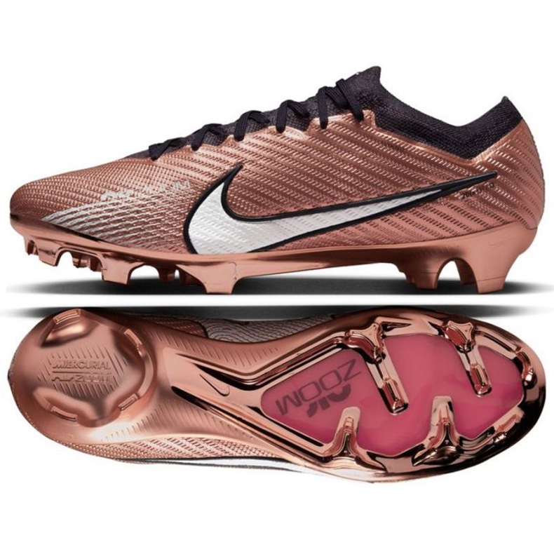Nike Zoom Mercurial Vapor 15 Elite Qatar Fg M DR5934 810 football shoes brown beiges and browns Nike Zoom Mercurial Vapor 15 Elite Qatar Fg M DR5934 810 football shoes brown beiges and browns