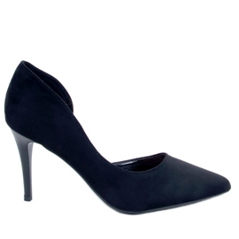 PA1 Cut-out suede pumps from Samira Black PA1 Cut-out suede pumps from Samira Black