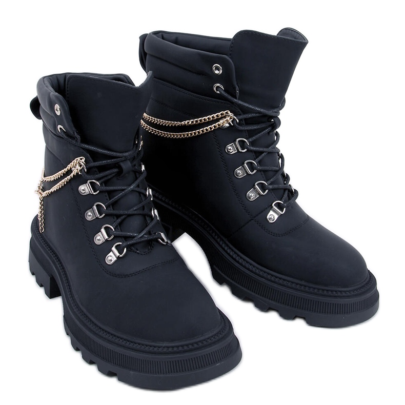 PA1 Hudson Black Trapper Boots