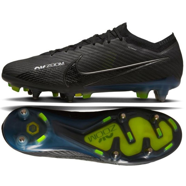 Nike Zoom Mercurial Vapor 15 Elite SG-Pro Ac M DJ5168 001 football shoes black black