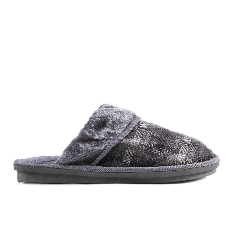 Mirem men's gray slippers grey Mirem men's gray slippers grey