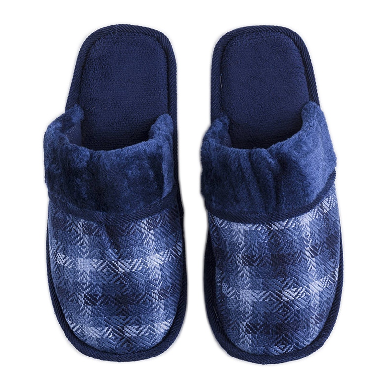 Men's navy blue Mirem slippers