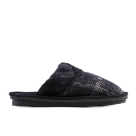 Mirem men's black slippers Mirem men's black slippers