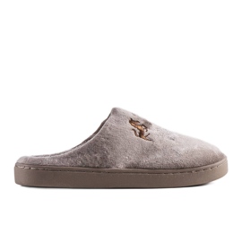 Presse men's brown slippers beige