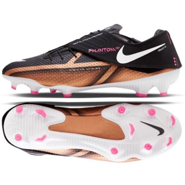 Football shoes Nike Phantom GT2 Academy Qatar FlyEase Fit FG/MG M DR5962 810 brown, black beiges and browns Football shoes Nike Phantom GT2 Academy Qatar FlyEase Fit FG/MG M DR5962 810 brown, black beiges and browns