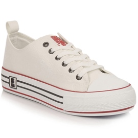 Women's sneakers on the platform white Big Star LL274180