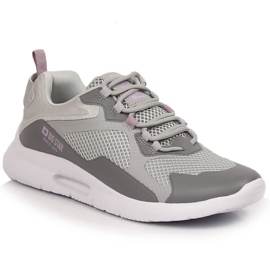 Women's sports shoes gray Big Star LL274371 grey