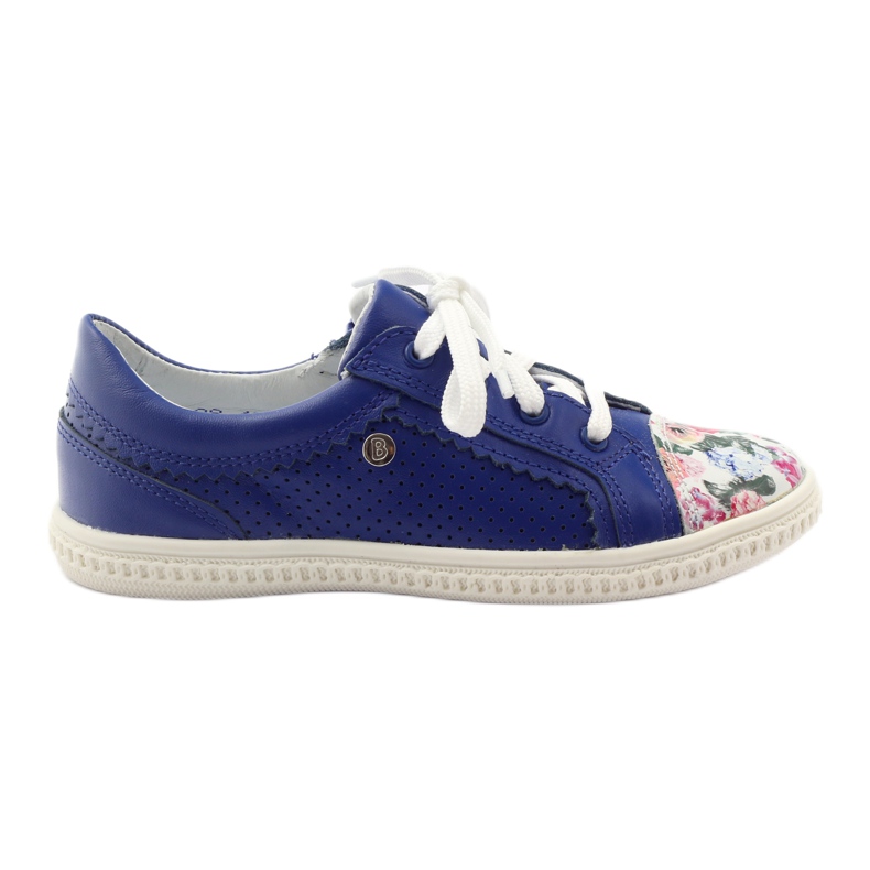 Girls' shoes flowers Bartek 15524 blue Girls' shoes flowers Bartek 15524 blue